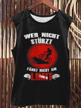 Herren Fahrrad fahren Schläger weste